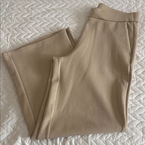 OGL Neutral-Tone stretch Waist Wide Leg Trousers